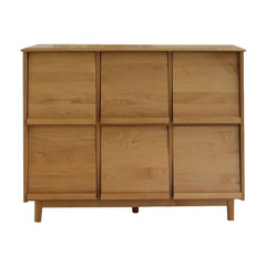 天然木のぬくもりあるマガジンラック｜幅120cm｜ER