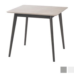 大理石調×北欧風コンパクトダイニングテーブル｜スクエアタイプ