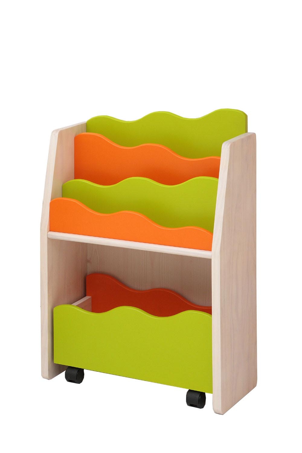 絵本ラック セルラック 子ども収納 Eco【天然木】キッズルーム