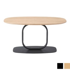 抜け感スチール脚のリビングテーブル｜モダンスタイル