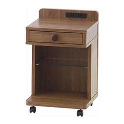 ソファサイドにぴったりのキャスター付きサイドテーブル｜幅32cm