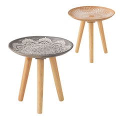 モロッコ風天板のサイドテーブル｜S