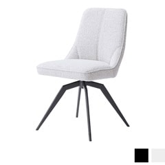 モダンファブリック回転チェア｜快適×スタイリッシュなダイニングチェア