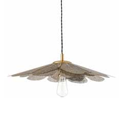 ペンダントライト 照明 ゴールド 電球付き 直径54cm ｜寝室やリビングダイニング空間に