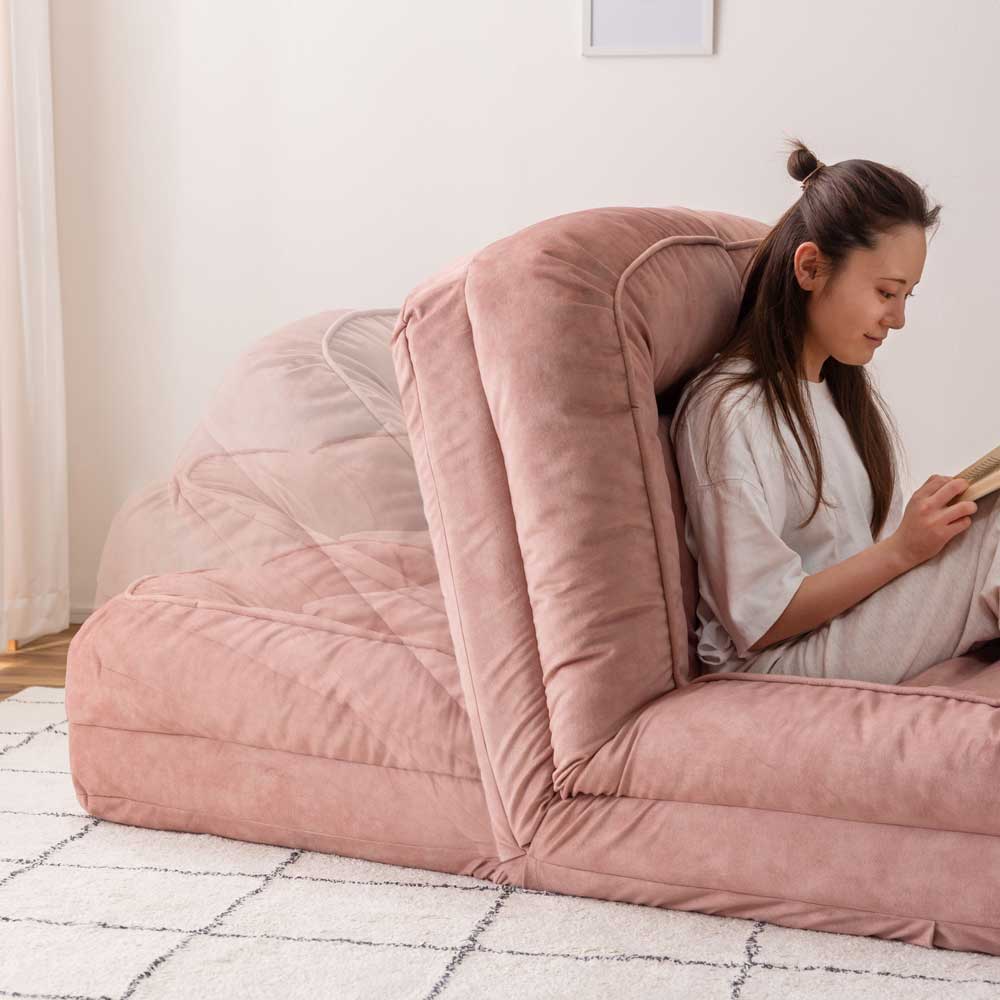 くつろぎリクライニングソファベッド｜多機能＆ペット対応フロアチェア