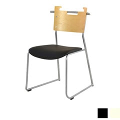 背もたれがオシャレな店舗用チェア | スタンキング可 | Mkart