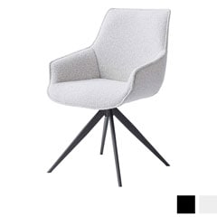 シンプルモダンなファブリックダイニングチェア｜回転式｜快適×洗練されたデザイン