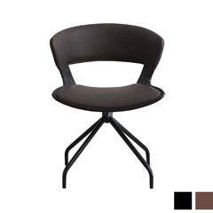 回転機能つきダイニングチェア｜選べる2色の快適ラウンディング