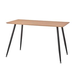 スチール脚のコンパクトなダイニングテーブル | 幅120cm