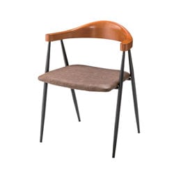 背もたれ付きローダイニングチェア | カフェテイスト