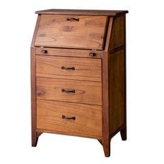 天然木ミンディを使用したライティングチェスト