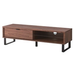 スチール脚のモダンなテレビボード | 幅120cm