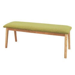スタンダードなデザイン | グリーンのナチュラルなダイニングベンチ