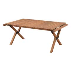 アウトドアローテーブル｜木の温もりと軽快さを両立｜幅100cm