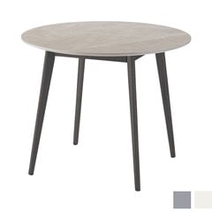 フォトジェニックな大理石調ラウンドテーブル｜暮らしに映える韓国モダンインテリア