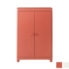 マットスチールの収納キャビネット｜可動棚×マグネット対応のシンプルモダン