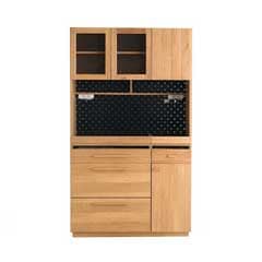 大容量のキッチンボード | 幅105cm | 北欧ナチュラル　HW