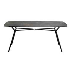 セラミック天板×スチール脚｜上質を纏うモダンなダイニングテーブル