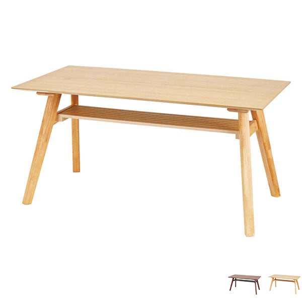 天然木のシンプルなダイニングテーブル | アッシュ材 | 北欧