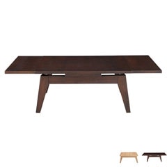 ロースタイルのエクスパンションテーブル | 80/130cm | copan