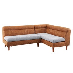 カフェスタイルのコーナーソファ | ダイニングソファとして使えます