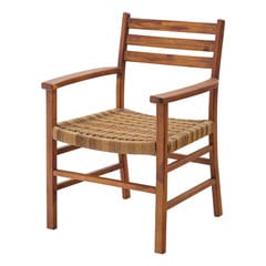 天然木チーク材を使用したアームチェア | asis | リゾートインテリア