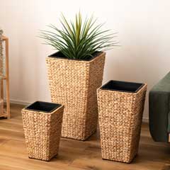 スクエア型プランター 鉢カバー｜トール ナチュラルデザイン