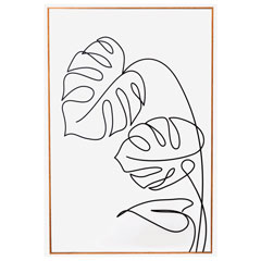 アートパネル｜モンステラ