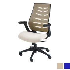 背もたれはメッシュ素材のオフィスチェア |meka