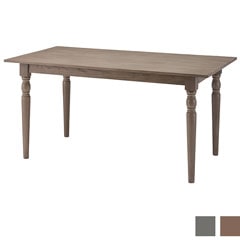 クラシックデザインのダイニングテーブル | フレンチシャビー｜幅150cm