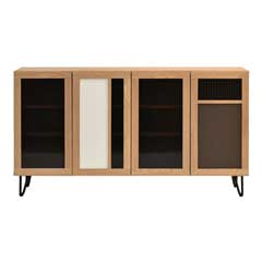 大人のリビングを彩るサイドボード｜ナチュラルとモダンの融合｜幅150cm