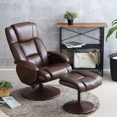 ヴィンテージ空間を彩るリクライニングパーソナルチェア