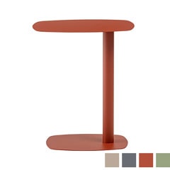 モダン空間を彩るアシンメトリーサイドテーブル｜マット質感の洗練デザイン