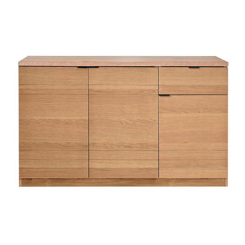 収納力に優れたサイドボード｜暮らしを整える上質な木の表情｜幅120cm