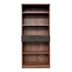 ウォルナットのブックシェルフ｜幅78cm｜引き出し付き収納