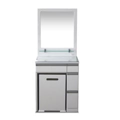 白のスタイリッシュなドレッサーセット｜シンプルモダン