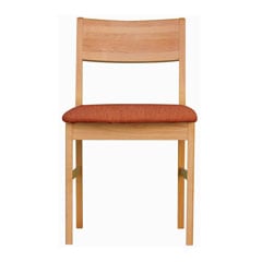 北欧ナチュラルなダイニングチェア｜オレンジ