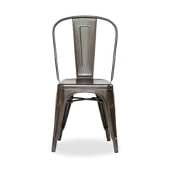 ダイニングチェア スチール スタッキング マリーンチェア 座面高44㎝ 完成品｜リプロダクト