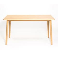ビーチ無垢材のダイニングテーブル｜幅140cm