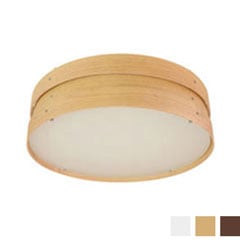 木の素材のLEDシーリングライト｜ナチュラルインテリア