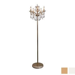 シャンデリアの輝きを楽しむおしゃれスタンドライト｜空間を華やかに照らすクリスタルデザイン