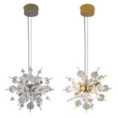 バブルシャンデリア｜6灯｜アーバンモダンインテリア