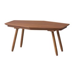 小さくてシンプルなお一人様用コタツ| 六角形｜80×50cm