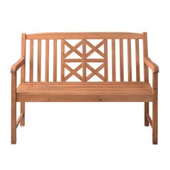 アカシア材のテラスベンチ｜幅115cm