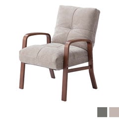 リクライニング機能付き高座椅子｜快適な座り心地＆立ち上がりサポート設計