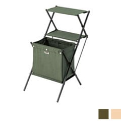 折り畳みのできるマガジンラック｜アウトドアでも活躍します