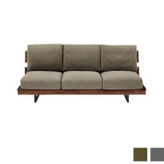 アイアン脚の3人掛けソファ｜ナチュラルクールインテリア