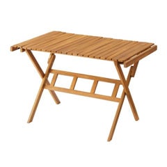 持ち運びができるコンパクトテーブル｜ロールトップデザイン