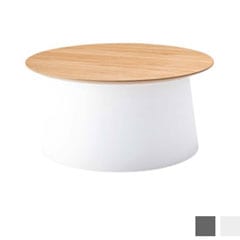 丸天板のリビングテーブル｜北欧デザイン｜Ｌサイズ