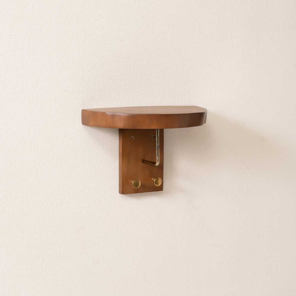 天然木ウォールシェルフ｜壁掛け収納ラックタイプ｜北欧ナチュラルインテリア